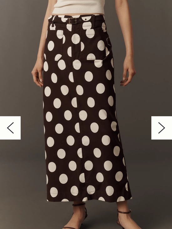 Maeve Dresses & Skirts - Anthropologie Maeve Colette Polka Dot Skirt